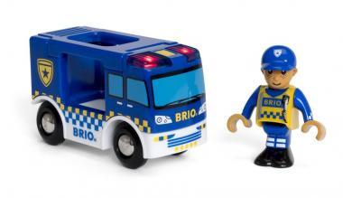 BRIO Polizeiwagen  mit Licht und Sound
