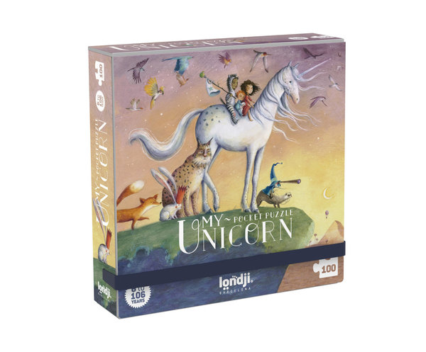 Londji Pocket Puzzle My Unicorn (100 Teile)