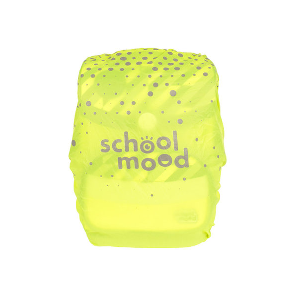 School-Mood Regenhaube neongelb