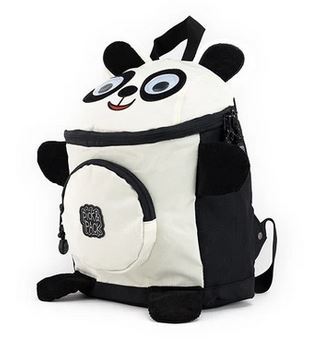 Pick&Pack Panda Shape Backpack Black