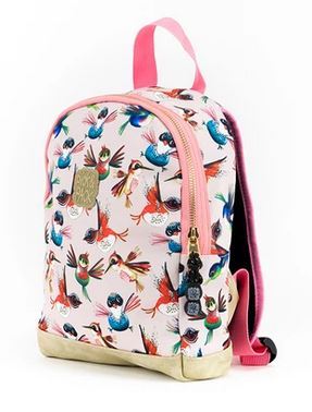 Pick&Pack Birds Backpack XS Soft Pink