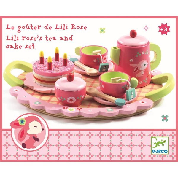 Djeco Kinderküche Teeservice Lili Rose