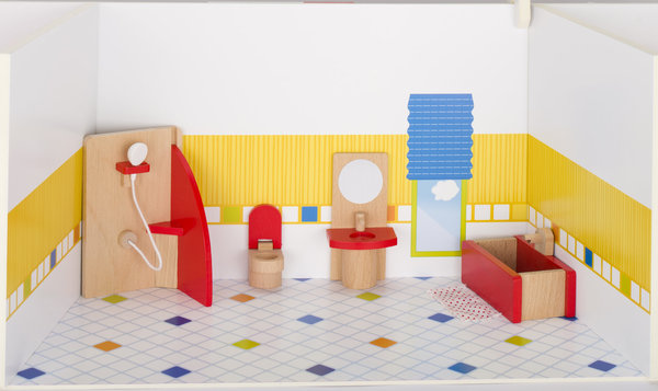 goki Puppenhaus: Möbel Badezimmer