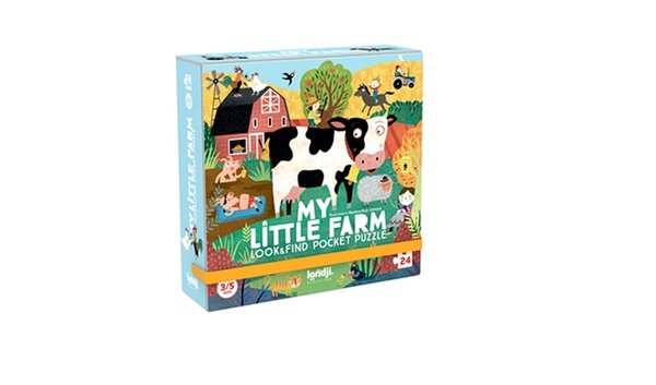 Londji Pocket Puzzle: My little Farm (24 Teile)