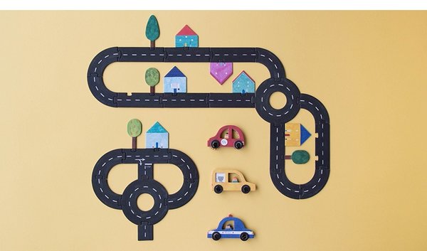 Londji Puzzle: Roads (130 Teile)