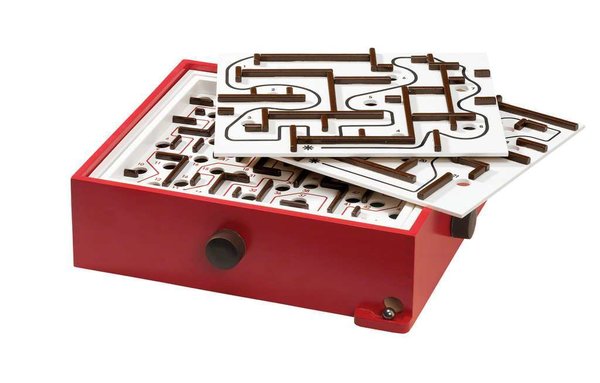 BRIO - Labyrinth mit Übungsplatten, rot
