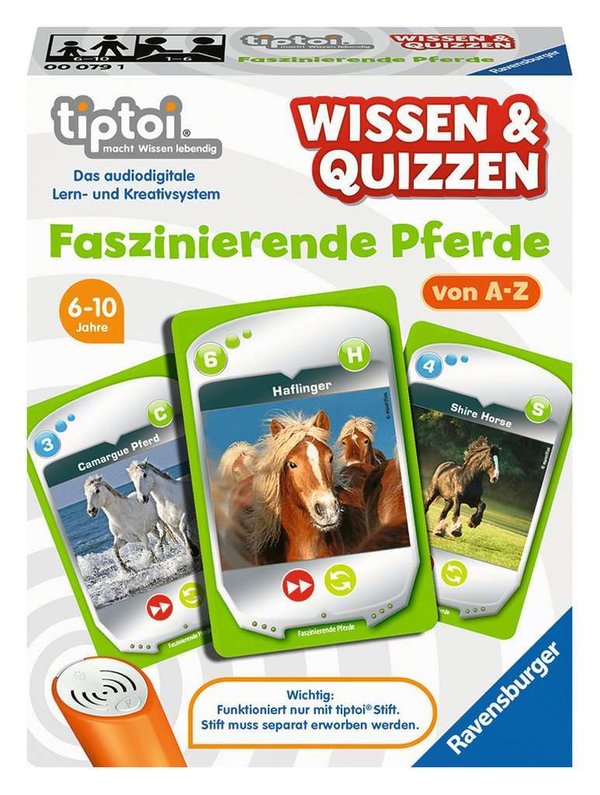 TipToi - Wissen und Quizzen: Faszinierende Pferde (ab 6 J.)